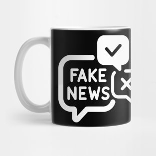 Fake News Conspiracy Theory Mug
